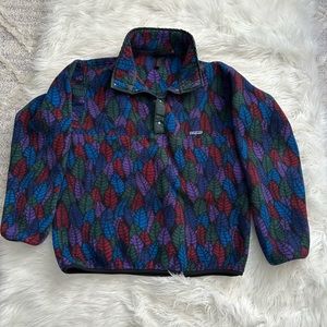 Vintage Patagonia Synchilla Leaves